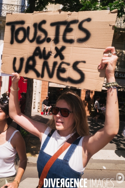 Alertes Féministes. Manifestation féministe contre l extrême droite