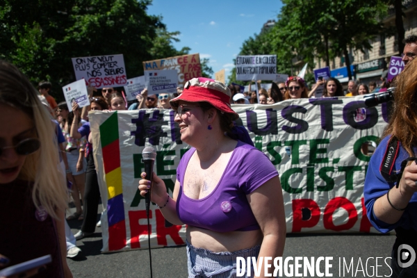 Manifestation femniste contre l extreme droite