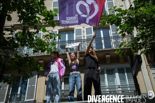 Manifestation femniste contre l extreme droite