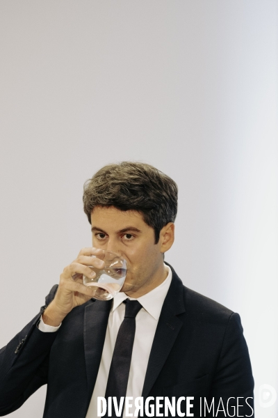Conférence de presse de Gabriel Attal