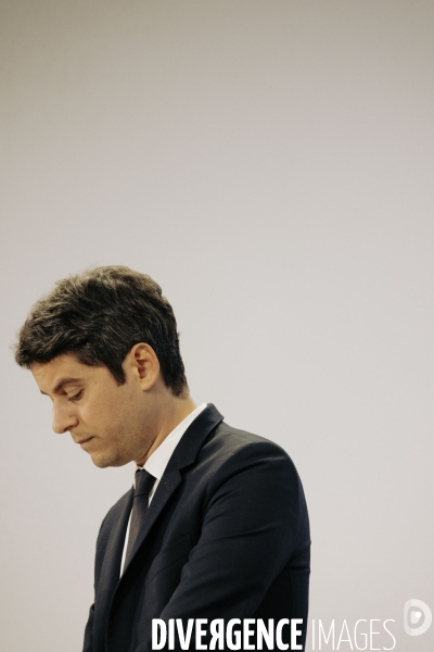 Conférence de presse de Gabriel Attal