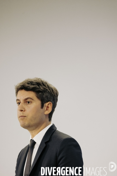 Conférence de presse de Gabriel Attal