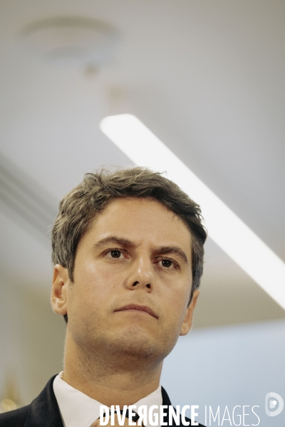 Conférence de presse de Gabriel Attal