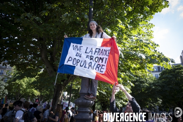 Marche féministe contre l extrême droite
