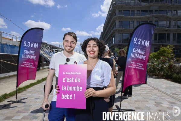Chaine Humaine pour les valeurs de la Republique