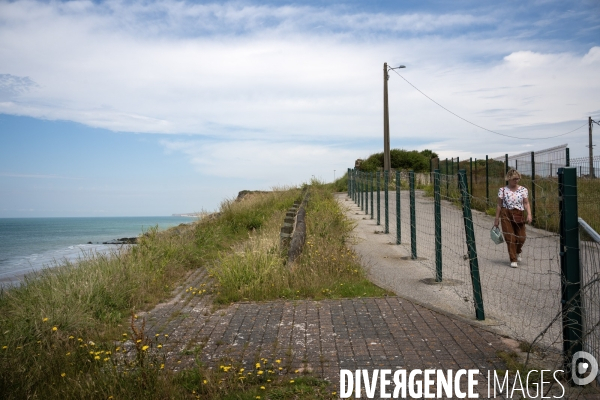 Erosion du Littoral dans le Pas de Calais.
