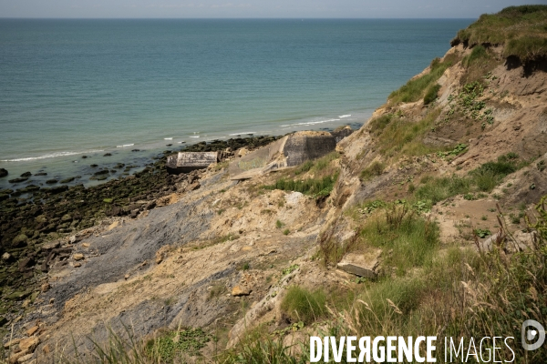 Erosion du Littoral dans le Pas de Calais.