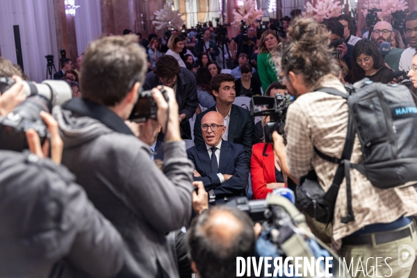 Jordan Bardella présente le programme du RN