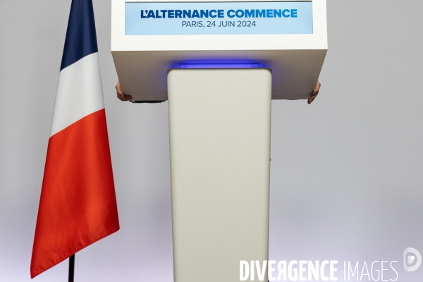 Jordan Bardella présente le programme du RN