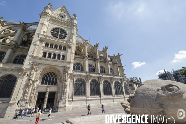 La culture dans le quartier chatelet les halles