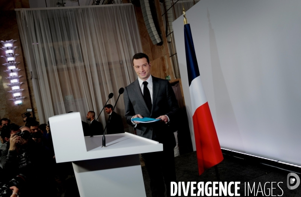 Elections Legislatives / Jordan Bardella présente les priorités du gouvernement d union national