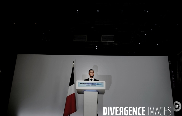 Elections Legislatives / Jordan Bardella présente les priorités du gouvernement d union national