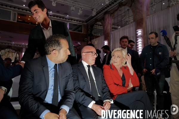 Elections Legislatives / Jordan Bardella présente les priorités du gouvernement d union national