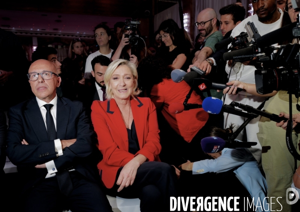 Elections Legislatives / Jordan Bardella présente les priorités du gouvernement d union national