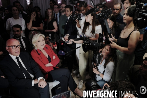 Elections Legislatives / Jordan Bardella présente les priorités du gouvernement d union national