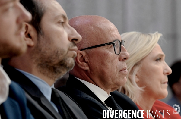 Elections Legislatives / Jordan Bardella présente les priorités du gouvernement d union national