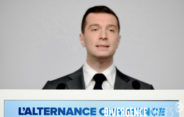 Elections Legislatives / Jordan Bardella présente les priorités du gouvernement d union national