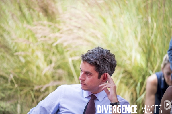 Législatives 2024 - Gabriel Attal en Touraine