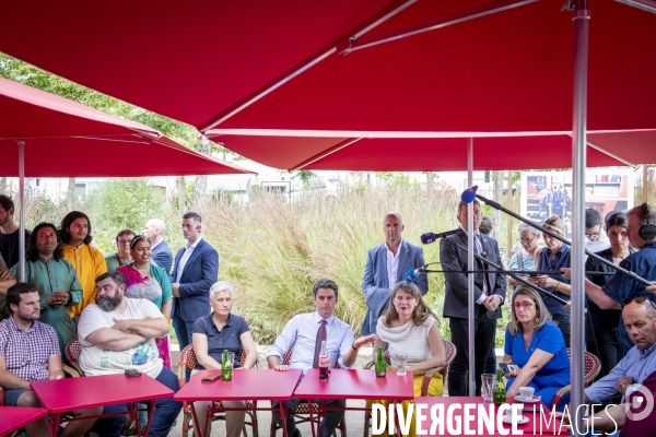 Législatives 2024 - Gabriel Attal en Touraine