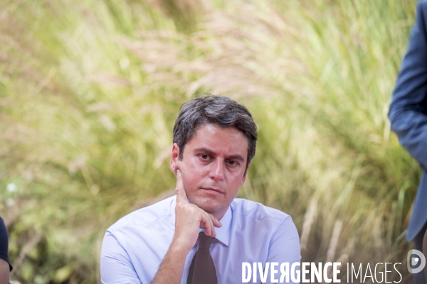 Législatives 2024 - Gabriel Attal en Touraine