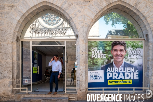 Aurélien Pradié. Elections législatives.