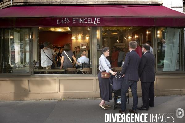 Olivia Grégoire en campagne