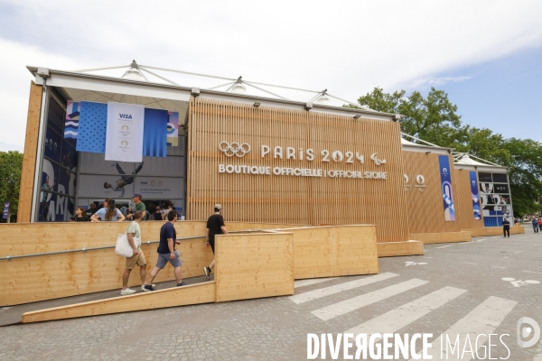 Ouverture du megastore paris 2024 sur les champs elysees