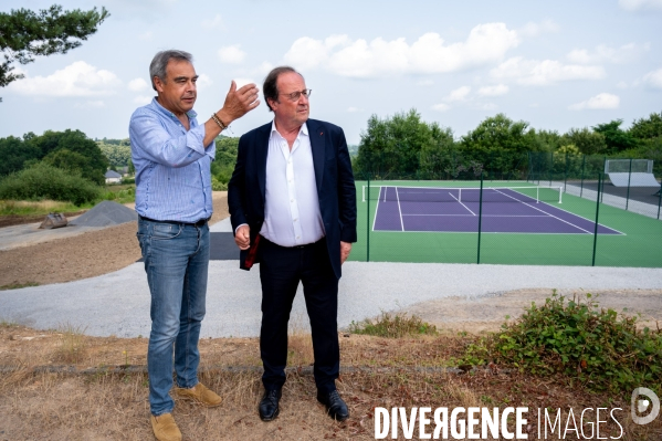 François Hollande. Campagne pour les élections législatives.