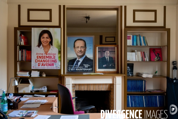 François Hollande. Campagne pour les élections législatives.