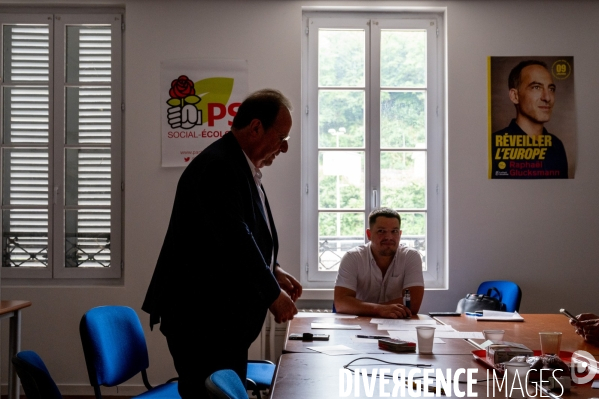 François Hollande. Campagne pour les élections législatives.