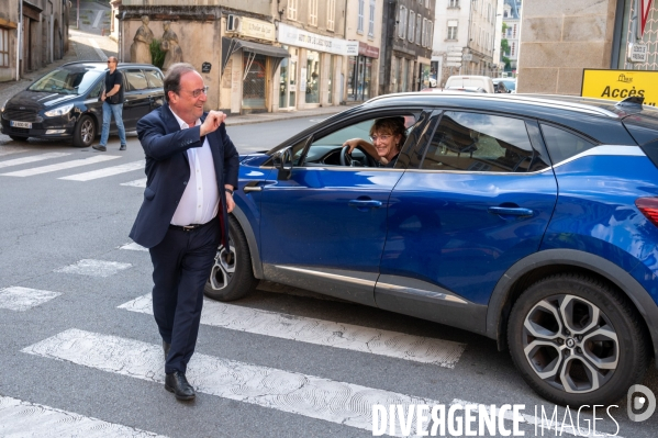 François Hollande. Campagne pour les élections législatives.