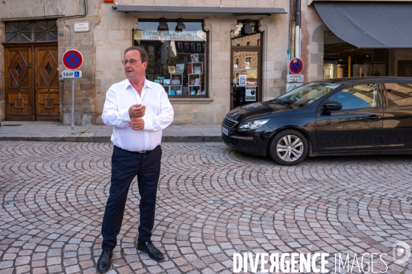 François Hollande. Campagne pour les élections législatives.