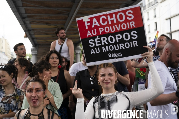 Marche des fiertés à Paris