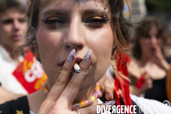 Marche des fiertés à Paris