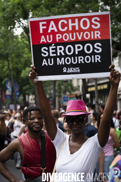 Marche des fiertés à Paris