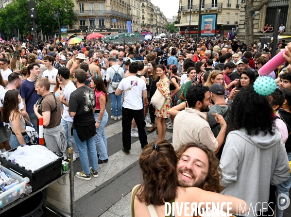 Marche des fiertés LGBT+ 2024, PARIS. Gay Pride 2024