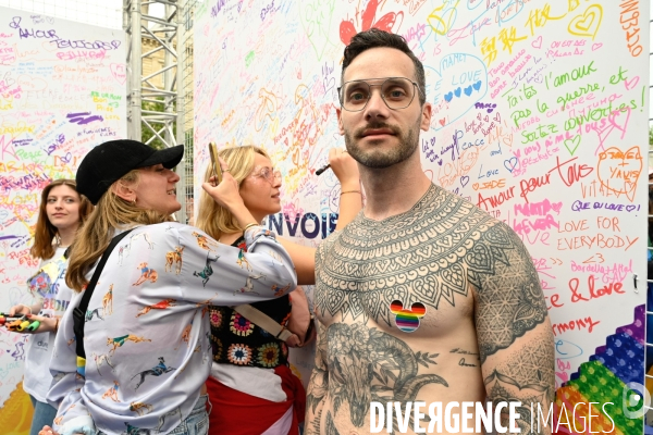 Marche des fiertés LGBT+ 2024, PARIS. Gay Pride 2024