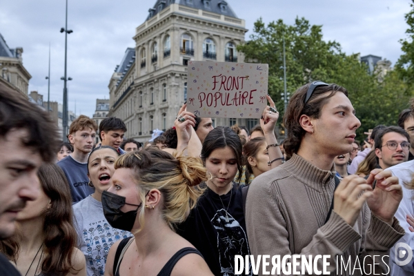 Premier tour legislatives 2024 soirée résultats