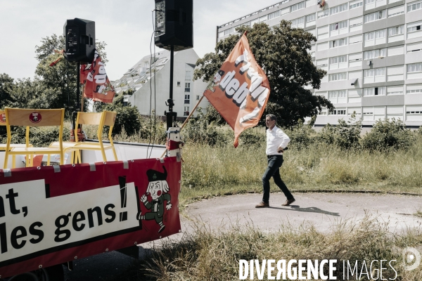 Législatives 2024, François Ruffin en campagne