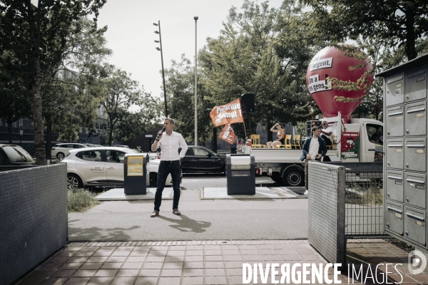 Législatives 2024, François Ruffin en campagne