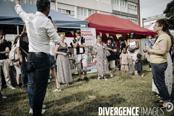 Législatives 2024, François Ruffin en campagne