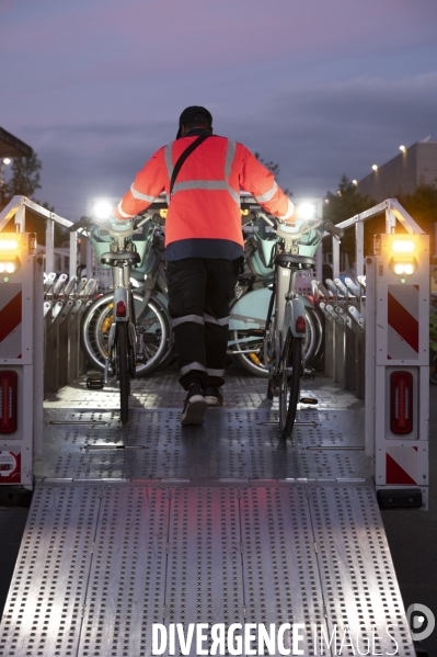 Remplacement et maintenance des vélos en libre-service