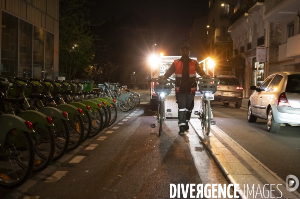 Remplacement et maintenance des vélos en libre-service