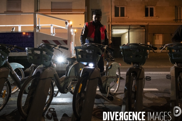 Remplacement et maintenance des vélos en libre-service