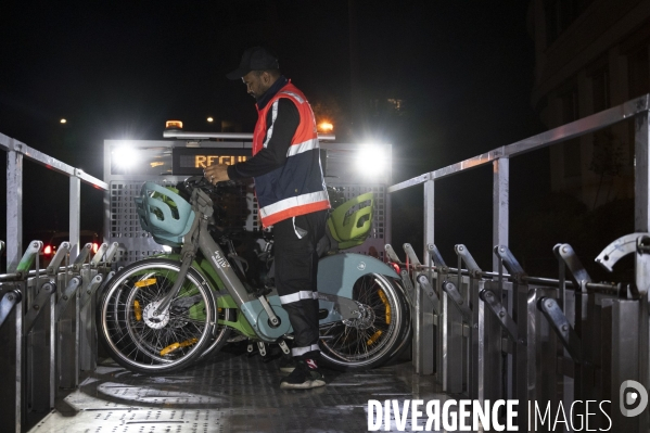 Remplacement et maintenance des vélos en libre-service