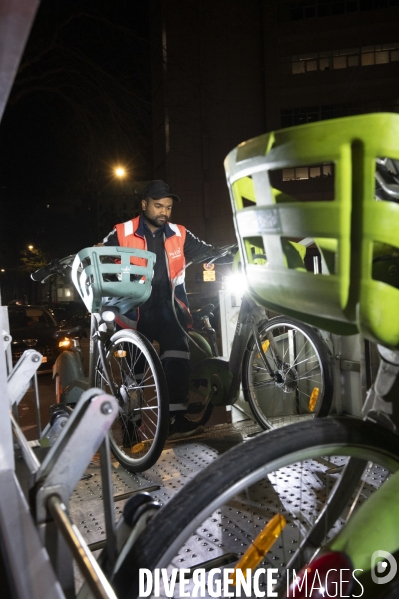 Remplacement et maintenance des vélos en libre-service
