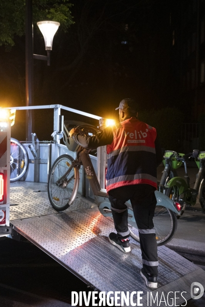 Remplacement et maintenance des vélos en libre-service