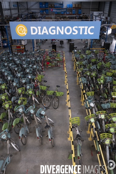 Remplacement et maintenance des vélos en libre-service