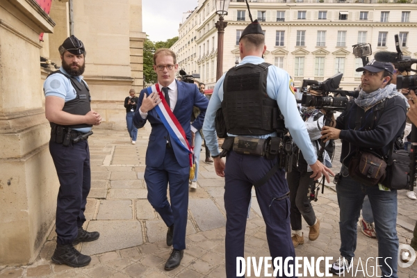 Arrivée de nouveaux députés Assemblée Nationale