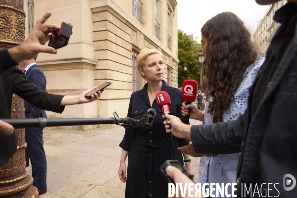 Arrivée de nouveaux députés Assemblée Nationale